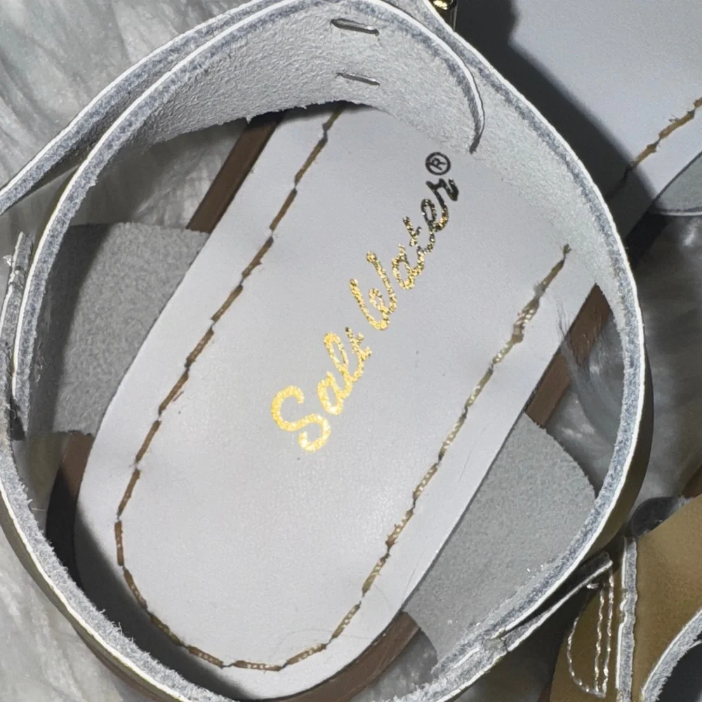 Salt Water Gold Sandals